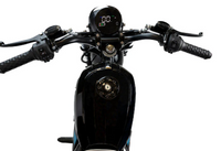28 MPH scrambler style, hydraulic disc brakes, 220 lb capacity, BHive Moto Utah
