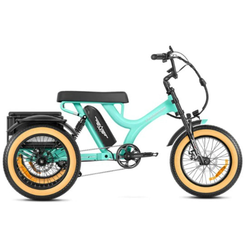 Addmotor Herotri II M 365X – Full Suspension Cruiser Electric Trike