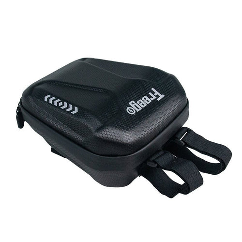 Freego E-Bike Waterproof Front Bag lying flat, showing straps
