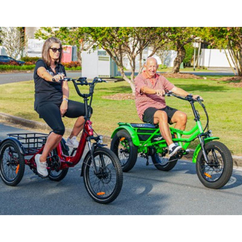 Addmotor Arisetan II M360 – World's First Semi-Recumbent Electric Trike