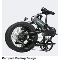VanPowers CommuteMate – Compact Folding E-Bike with Fat Tires