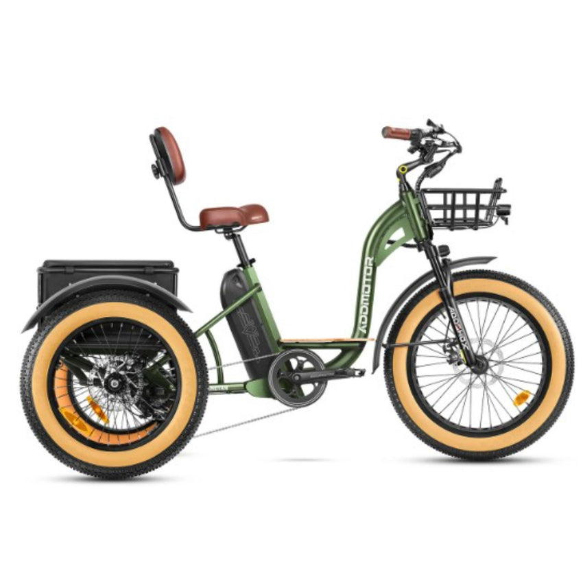 Addmotor Grandtan M340 – The Ultimate Fat Tire Electric Trike
