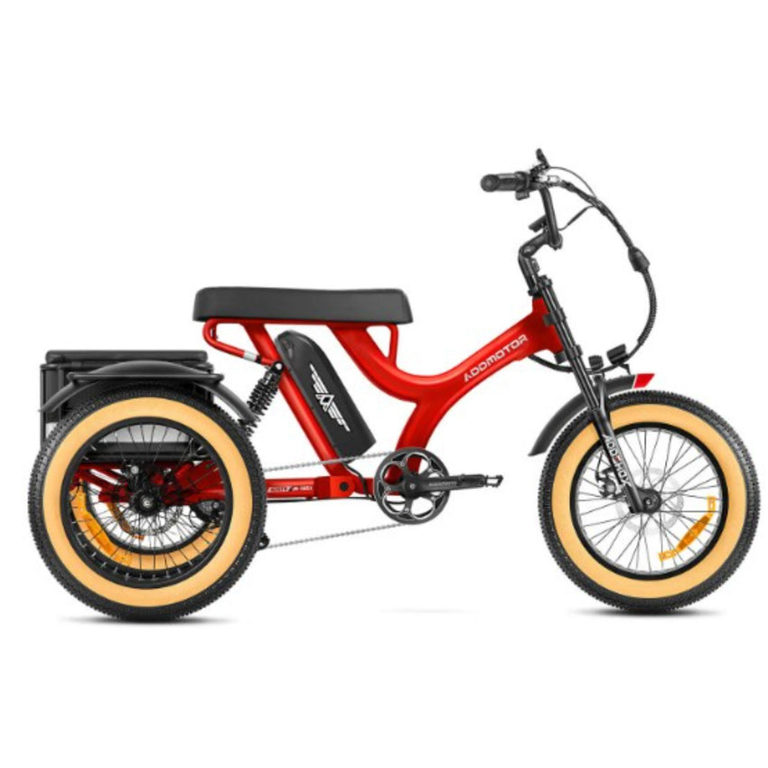 Addmotor Herotri II M 365X – Full Suspension Cruiser Electric Trike