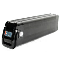 Eunorau 48V Seat Tube Battery 12.5Ah / 17.5Ah: seat tube battery angled view