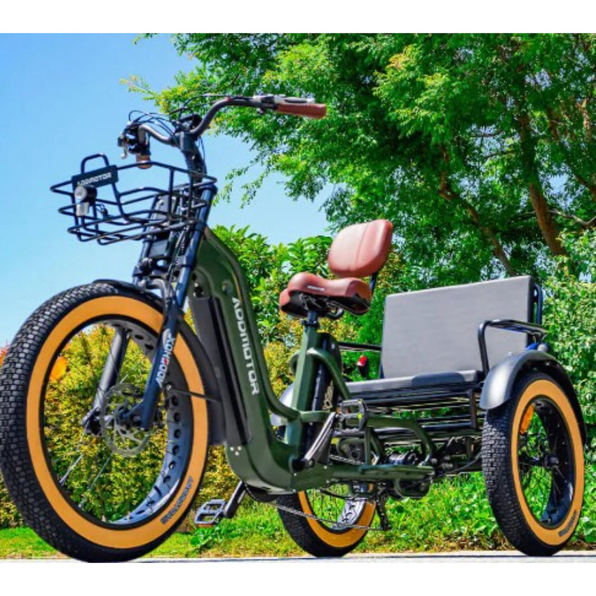 Addmotor Greattan L – The Ultimate Dual Battery Passenger Electric Trike