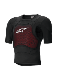 Alpinestars Bionic Plasma LT Protection Jacket - Short Sleeve, Black/White, front