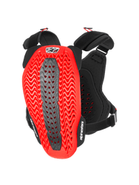 Alpinestars A-5 Plasma Chest Protector, Black/Red/White, back