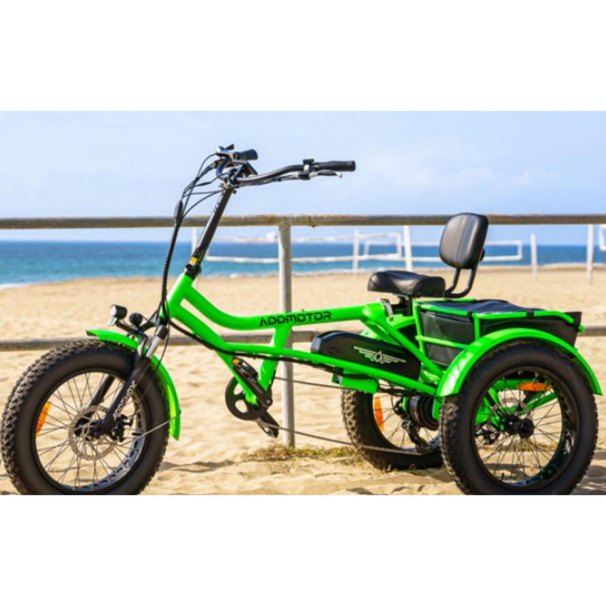 Addmotor Arisetan II M360 – World's First Semi-Recumbent Electric Trike