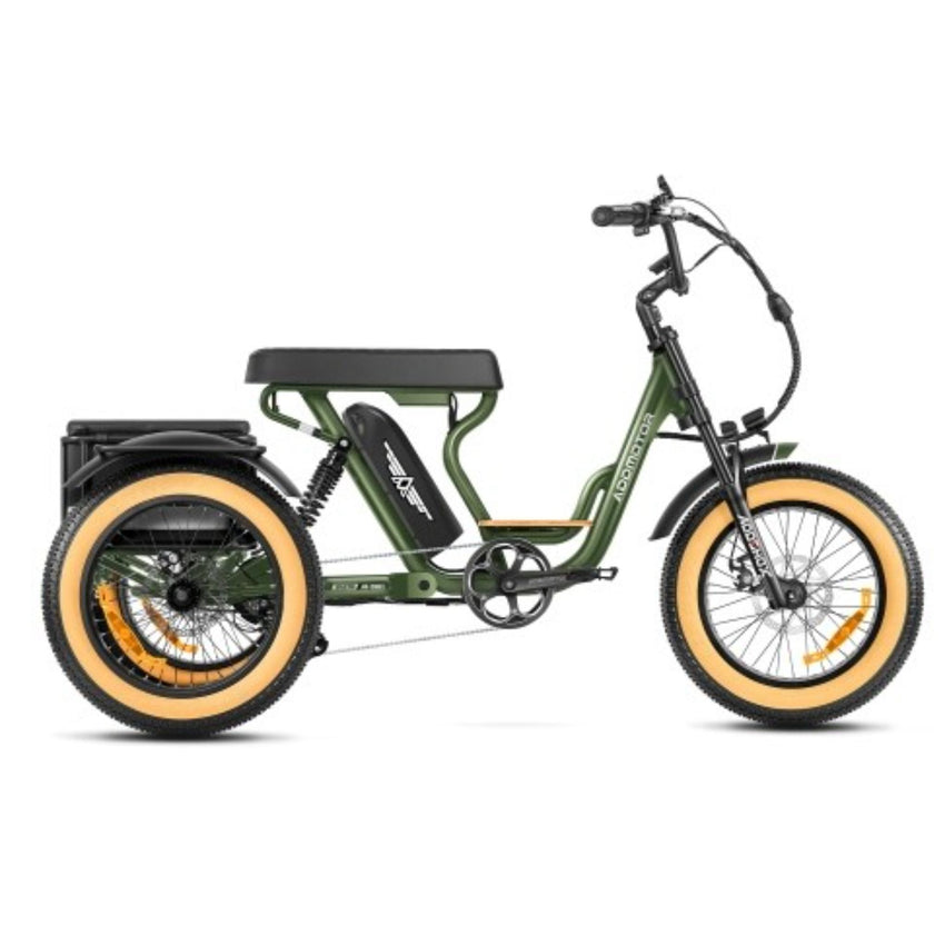 Addmotor Soletri II M366X – Full Suspension Electric Trike