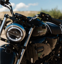 28 MPH scrambler style, hydraulic disc brakes, 220 lb capacity, BHive Moto Utah