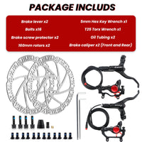 ZOOM HB-875E/876E Electric Bike Hydraulic Disc Brake