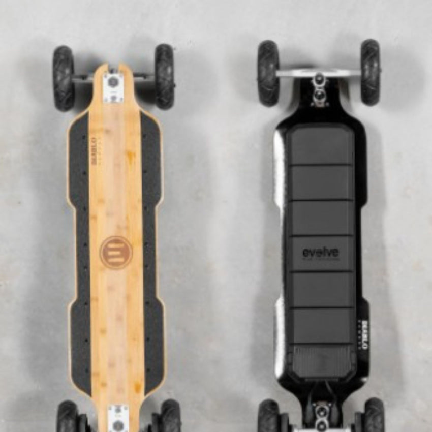 Evolve Diablo All-Terrain Electric Skateboard – High-Performance Off-Road E-Board