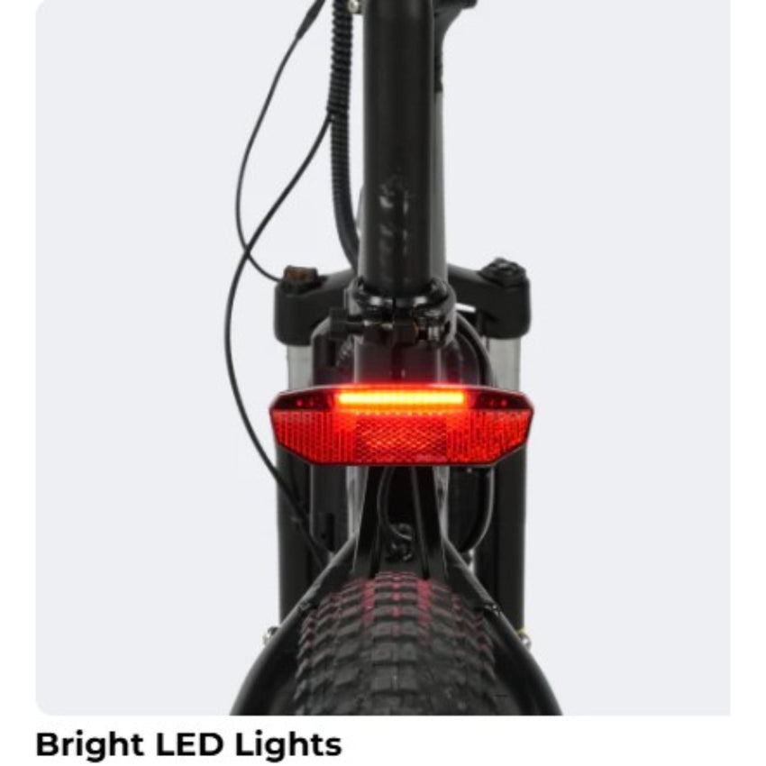 VanPowers CommuteMate – Compact Folding E-Bike with Fat Tires