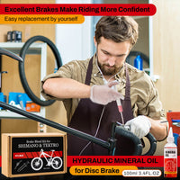 Hydraulic Brake Mineral Oil Bleed Kit For Shimano, Tektro, TRP