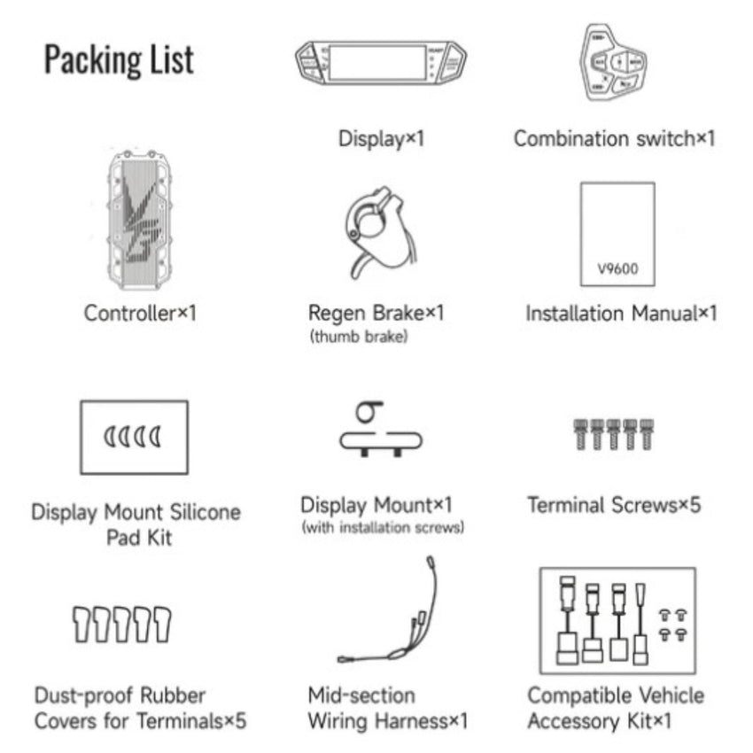 Ventus Aetos V9600 ULTRA Controller 100V+