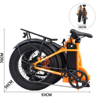 Eunorau FAT Foldable – The Ultimate Folding Fat Tire Electric Bike
