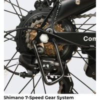 VanPowers CommuteMate – Compact Folding E-Bike with Fat Tires