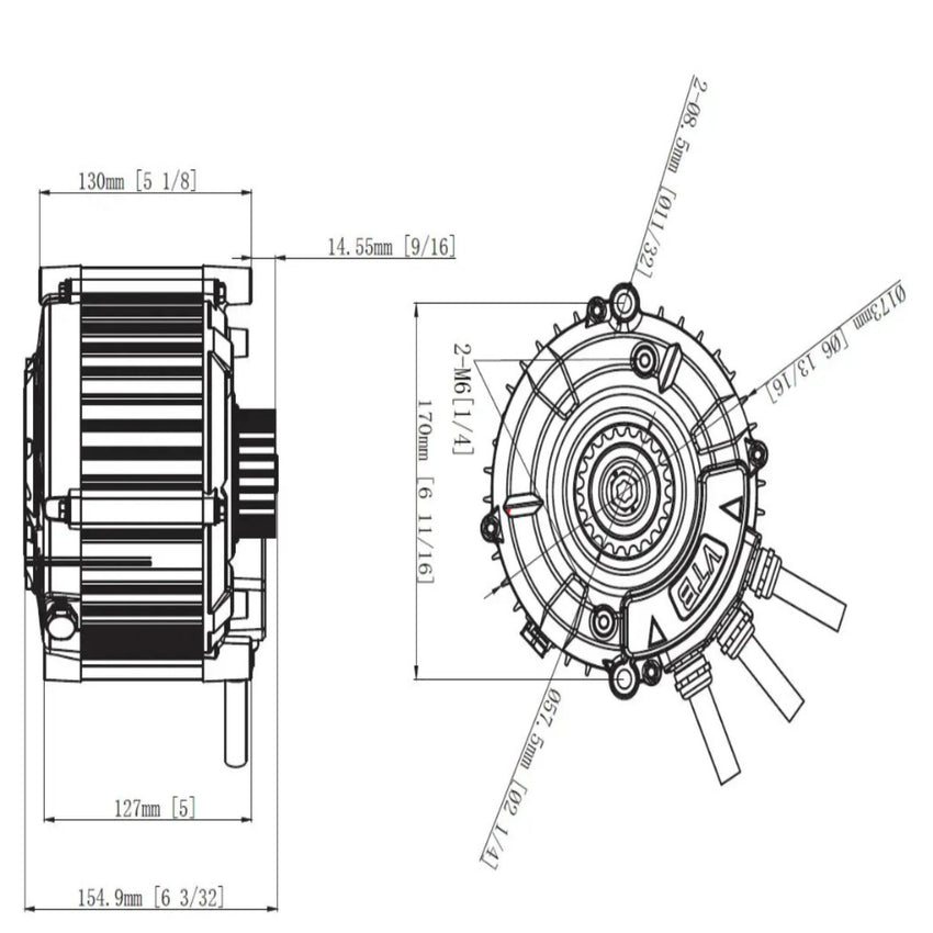 Ventus Ryuga 52kW - High Performance Motor