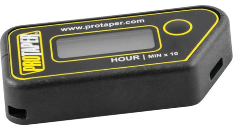 ProTaper Wireless Hour Meter, alternate angle showing the housing and mount