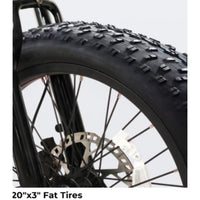 VanPowers CommuteMate – Compact Folding E-Bike with Fat Tires