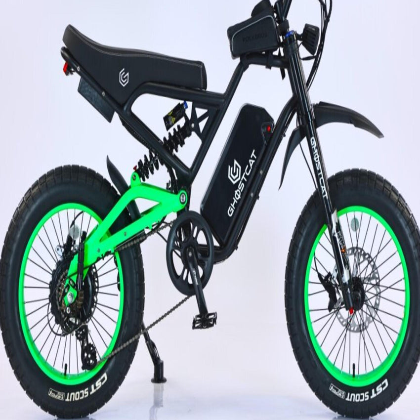 GhostCat F3X.2 1500W Pro – All Terrain Fat Tire Electric Bike
