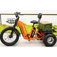Addmotor Greattan D – Heavy-Duty 7" Fat Tire Cargo Electric Trike