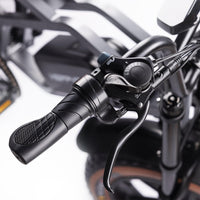 HappyRun twist throttle installed on an e-bike handlebar