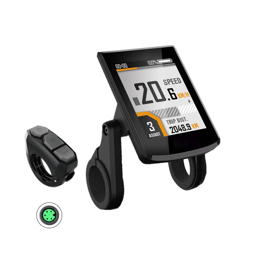 Eunorau BC281 Bluetooth color display with mount and remote