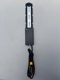 GhostCat Battery Tray, black tray with wiring lead and connector