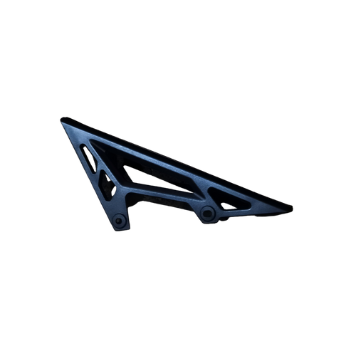 Freego Nova Series eBike Chain Guard, angled black chain guard bracket