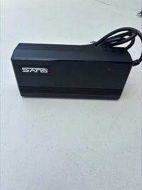 GhostCat Charger 52V F3 Series, black charger body, angled view
