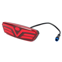 Freego Electric Bike Taillight, red LED arrow-style taillight with cable