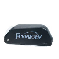 Freego Lithium Battery for F Series, black FreegoEV pack, side view