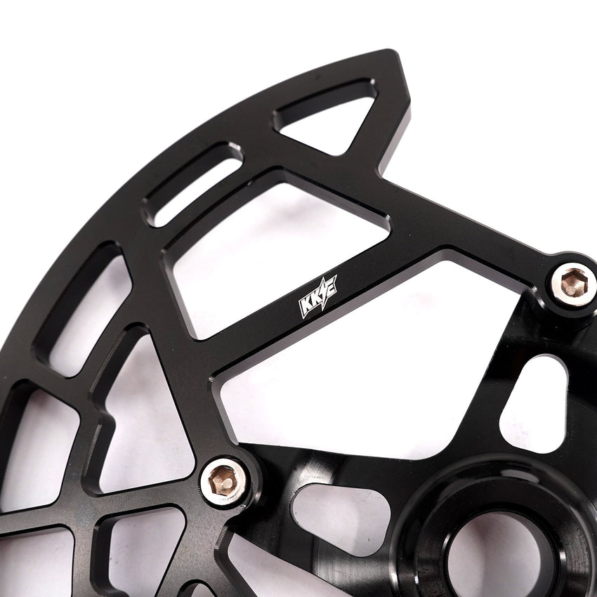 KKE Aluminum Front Brake Disc Guard Fit SURRON Light Bee-X and RAWRR Mantis, Mantis X 2019-2024  (Collective)