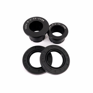 KKE Replacement Rear Billet Bushing Spacers Kit Fit Surron Ultra Bee 2023-2025 Black