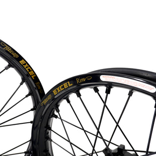 KKE 19" 16" Spoke Alloy Wheels Fit Talaria Sting MX3 / R MX4 Electric E-bike Black Takasago EXCEL Rims