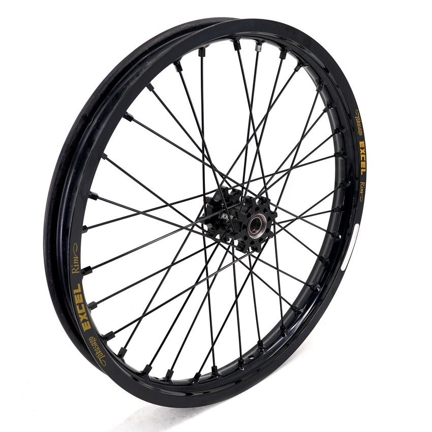 KKE 19" 16" Spoke Alloy Wheels Fit Talaria Sting MX3 / R MX4 Electric E-bike Black Takasago EXCEL Rims