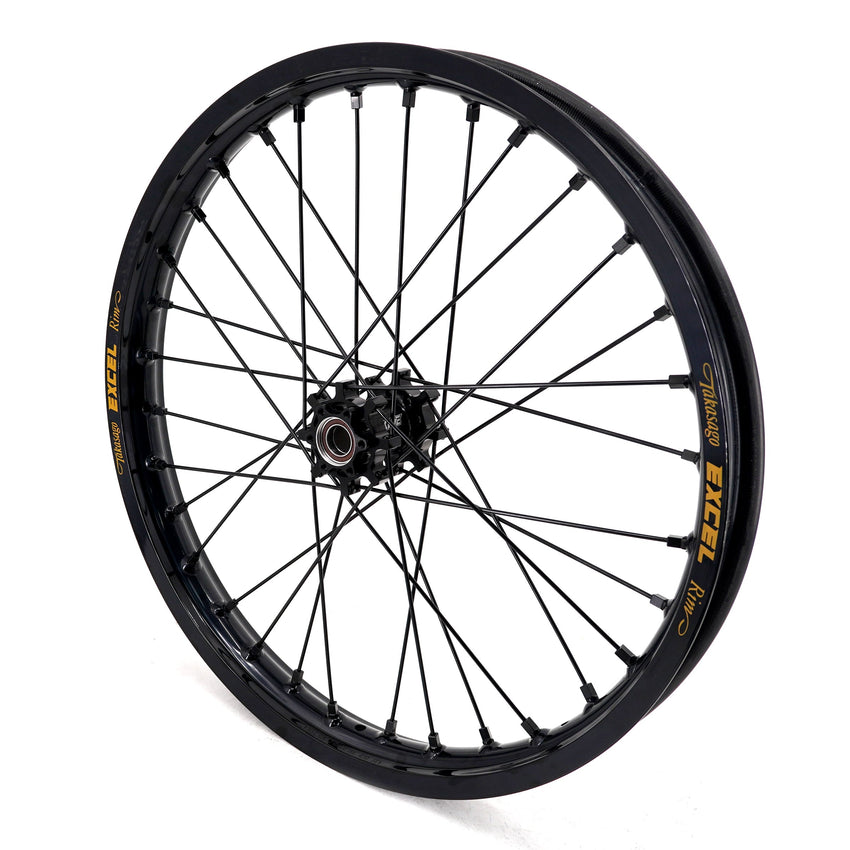 KKE 19" 16" Spoke Alloy Wheels Fit Talaria Sting MX3 / R MX4 Electric E-bike Black Takasago EXCEL Rims
