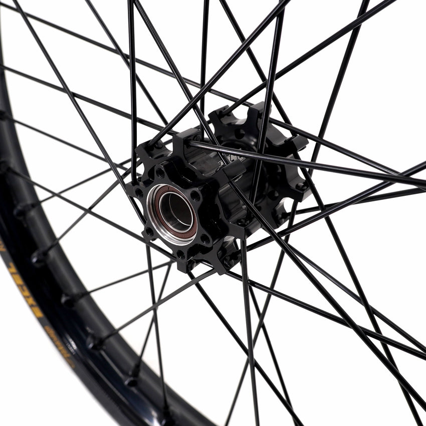 KKE 19" 16" Spoke Alloy Wheels Fit Talaria Sting MX3 / R MX4 Electric E-bike Black Takasago EXCEL Rims