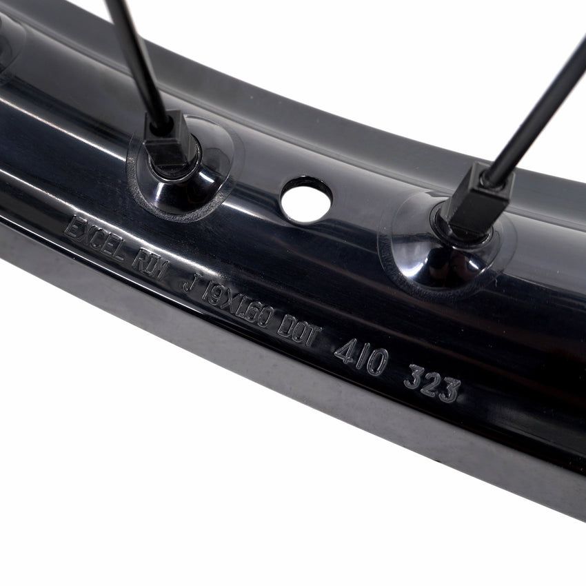 KKE 19" 16" Spoke Alloy Wheels Fit Talaria Sting MX3 / R MX4 Electric E-bike Black Takasago EXCEL Rims