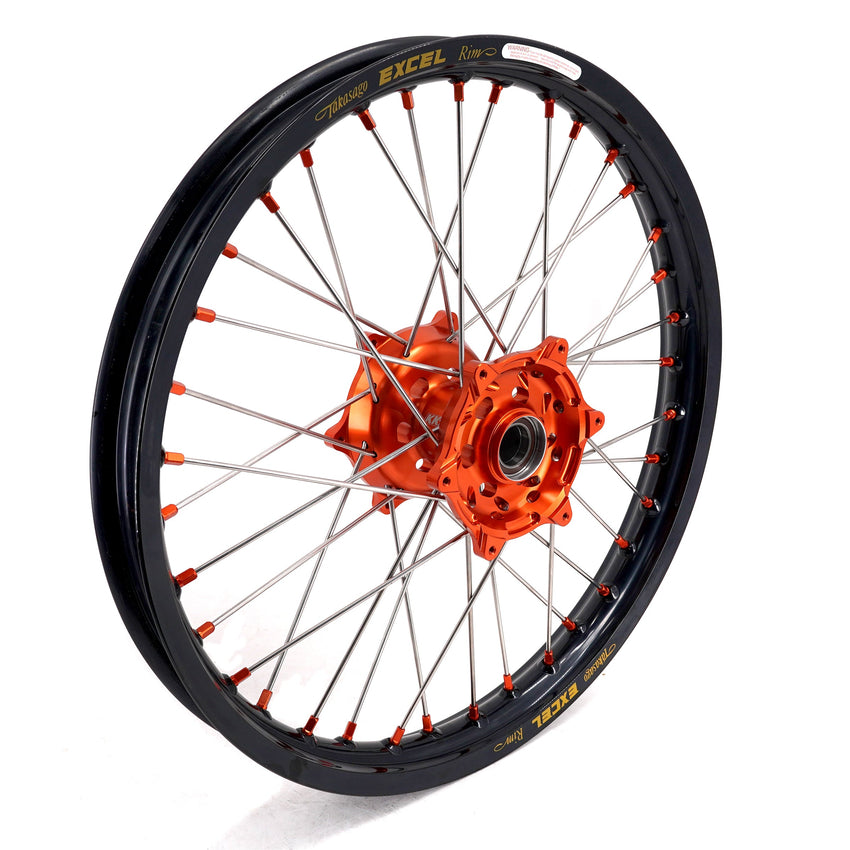 KKE 1.85-21" & 2.5-18" Motorcycle Tubed Spoke Wheels With Takasago EXCEL Rims Fit KTM790 Adventure R 2019-2022
