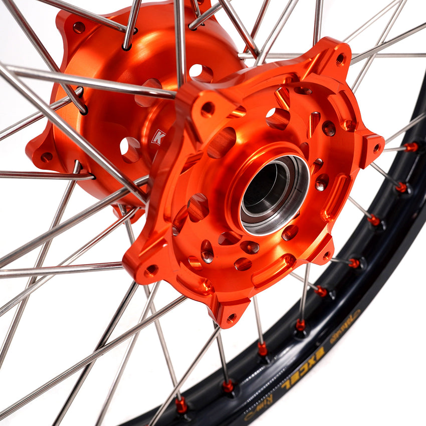 KKE 1.85-21" & 2.5-18" Motorcycle Tubed Spoke Wheels With Takasago EXCEL Rims Fit KTM790 Adventure R 2019-2022