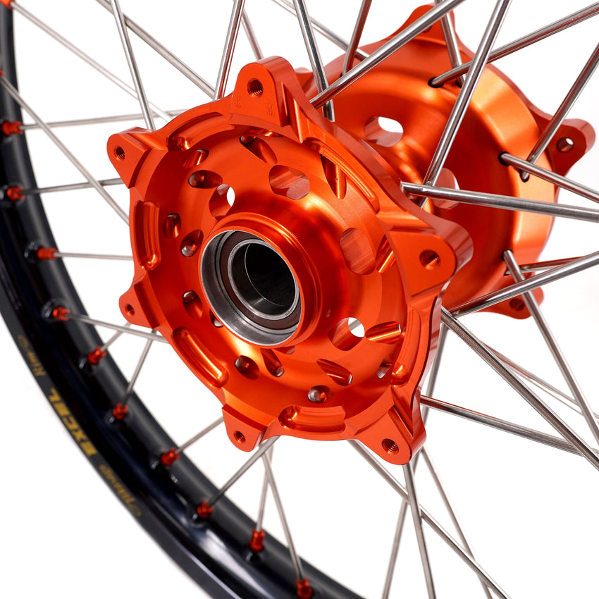 KKE 1.85-21" & 2.5-18" Motorcycle Tubed Spoke Wheels With Takasago EXCEL Rims Fit KTM790 Adventure R 2019-2022