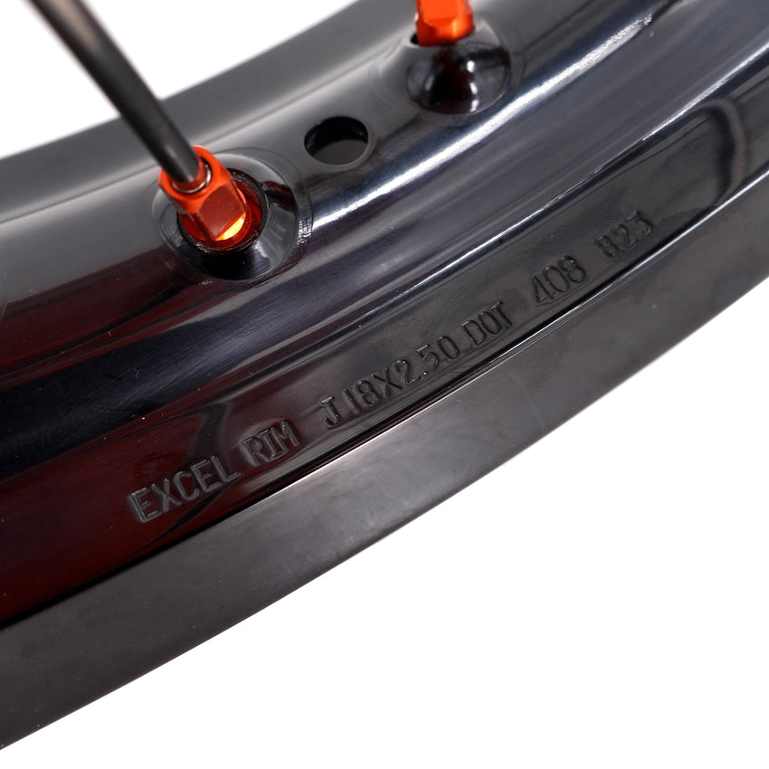 KKE 1.85-21" & 2.5-18" Motorcycle Tubed Spoke Wheels With Takasago EXCEL Rims Fit KTM790 Adventure R 2019-2022