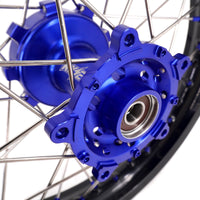 KKE 1.85*21 & 2.5*18 Motorcycle Tubed Spoke Wheels With Takasago EXCEL Rims Fit Yamaha Tenere 700 2019-2025