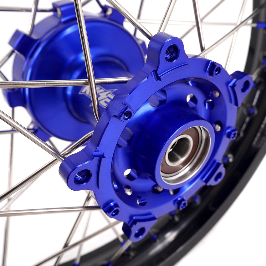 KKE 1.85*21 & 2.5*18 Motorcycle Tubed Spoke Wheels With Takasago EXCEL Rims Fit Yamaha Tenere 700 2019-2025