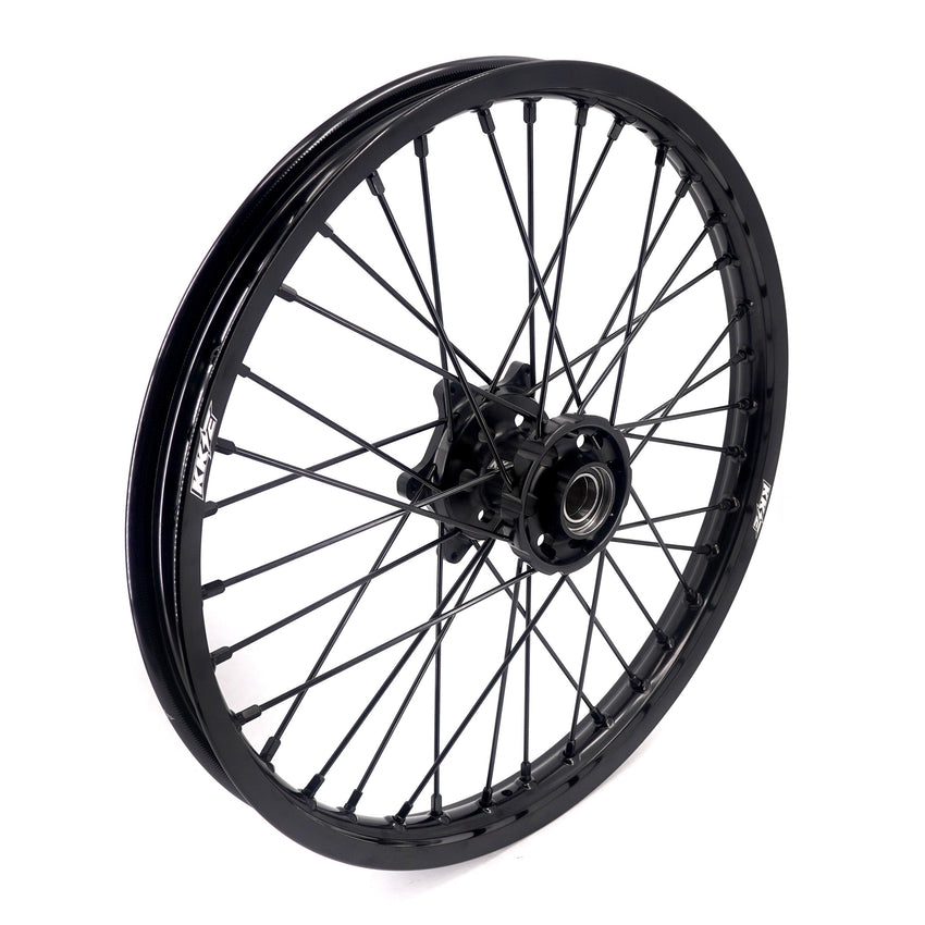 KKE Enduro 1.6*21" & 2.15*18" CNC Hub Electric Dirtbike Alloy Wheels Rims Fit STARK VARG All Black