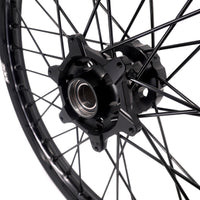 KKE Enduro 1.6*21" & 2.15*18" CNC Hub Electric Dirtbike Alloy Wheels Rims Fit STARK VARG All Black