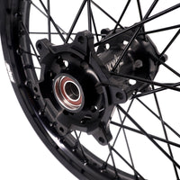 KKE Enduro 1.6*21" & 2.15*18" CNC Hub Electric Dirtbike Alloy Wheels Rims Fit STARK VARG All Black