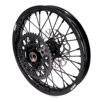 KKE Enduro 1.6*21" & 2.15*18" CNC Hub Electric Dirtbike Alloy Wheels Rims Fit STARK VARG All Black